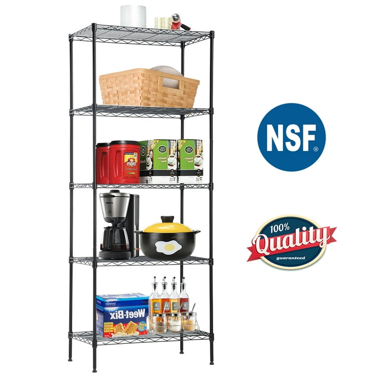 Best seller
BestMassage Heavy Duty 24'W x 14'D x 60'H 5-Shelf Metal Freestanding Shelves, Black

mavely.app.link/e/313fCXEtiJb
(ad) Code/Price can expire at anytime without notice. Please read product description.