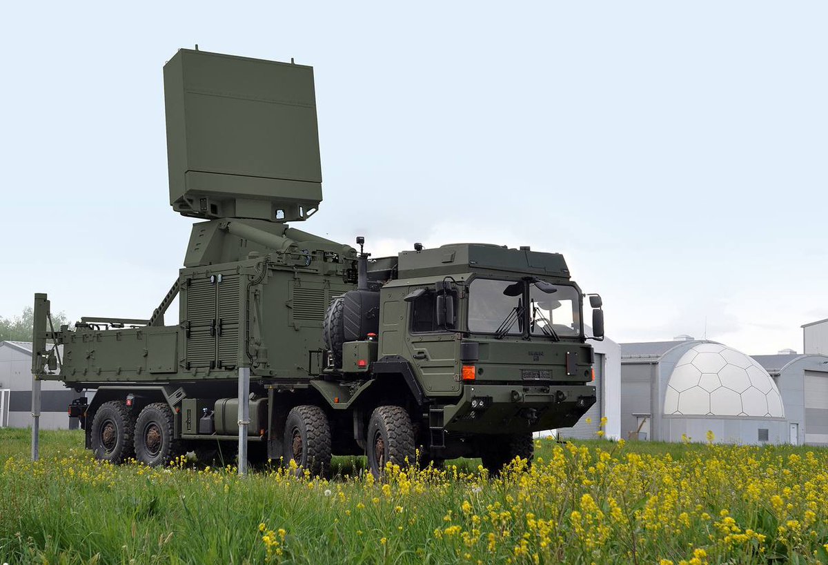 🇩🇪 The German concern 'Hensoldt' will supply Ukraine with 6 more 'TRML-4D' radars for the 'IRIS-T' air defense system 👍