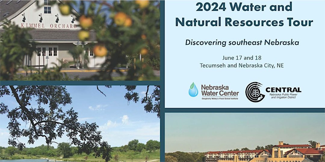 Attendees of the 2024 Water & Natural Resources Tour will learn about Nemaha Natural Resources District’s current projects & future plans, Lincoln's Water 2.0 project & more during a day-long tour in southeast #Nebraska. » ow.ly/jj8850RubU6 #NebExt #ag #naturalresources