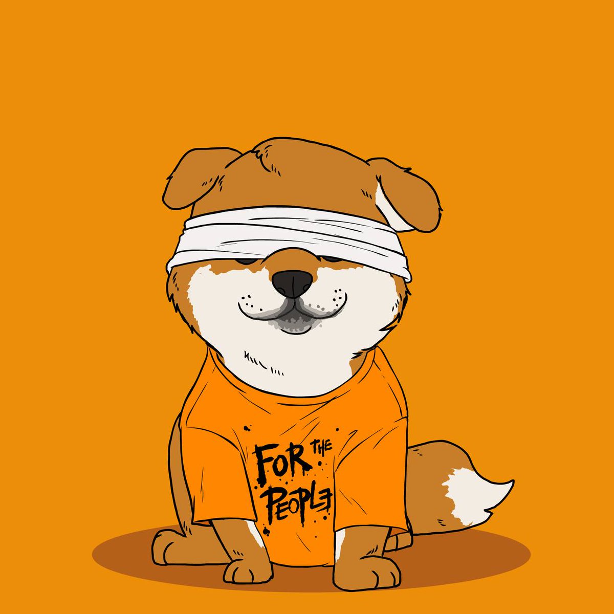 engmanny's tweet photo. @TalkingDoggo @chawweiyang @co_museum Hey @inkonbtc, meet @pawsbitcoin. This doggo is also FOR THE PEOPLE https://t.co/285i3dWuOr