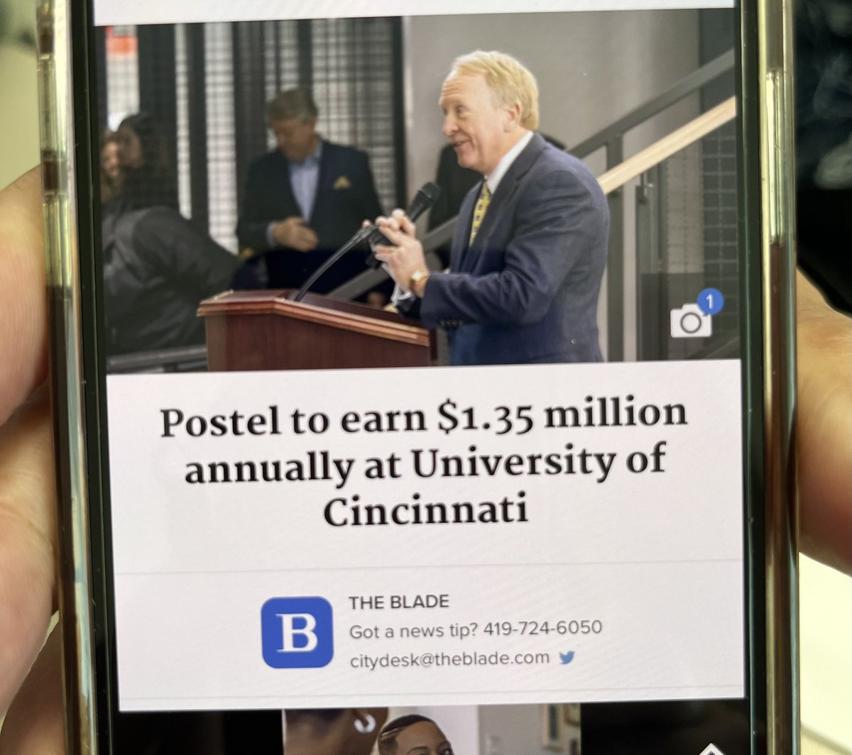 A bit of buzz about the salary for the new dean of the college of medicine among my Med Ed colleagues. Kind of demoralizing given that a tiny portion of our third year clerkship curriculum didn’t make the cut this year.