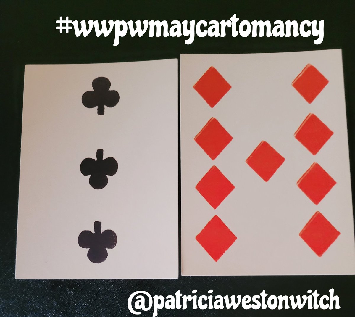 You can bet on overcoming the obstacles of an overactive imagination....all those dreaded scenarios you're thinking up won't come to pass ♣️♦️♥️♠️
#Cartomancy #fortunetelling