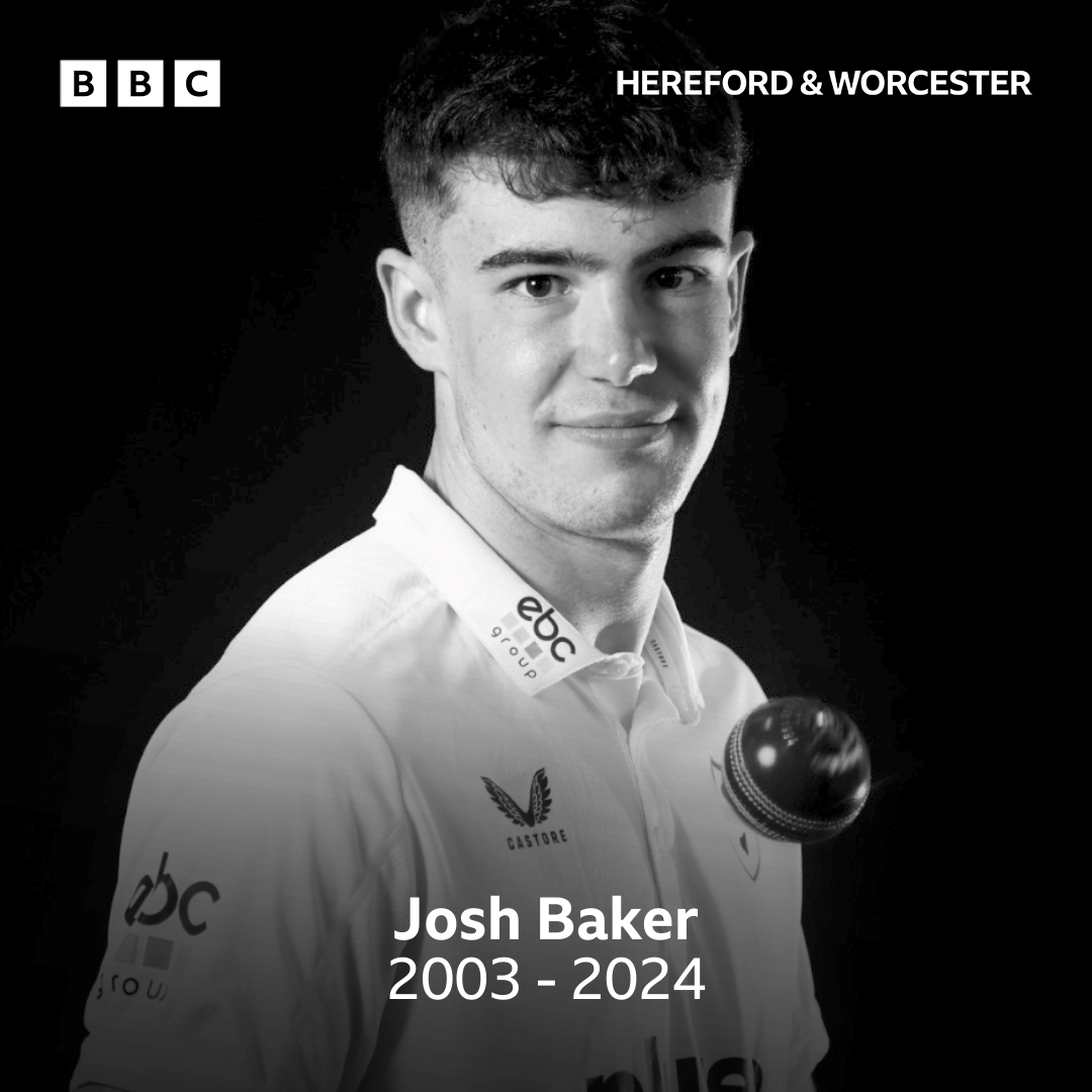 Worcestershire's New Road club announced the death of 20-year-old spinner Josh Baker on Thursday 2nd May. Hear tributes for the much-loved and promising all-rounder on BBC Sounds ➡️ bbc.in/3UrjwXr