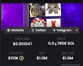 BOOKOFMISS's tweet photo. $BOMO 1 MILL AND TOP 1 ON DEXSCREENER

THAT'S THE BEGGINING https://t.co/FAOuSWr6ii