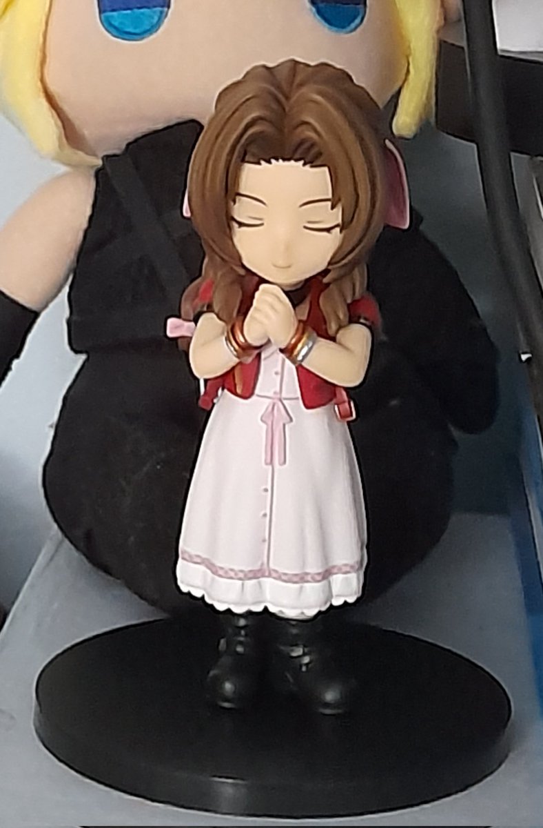 Gave into desires brought more aerith merch 
She tiny