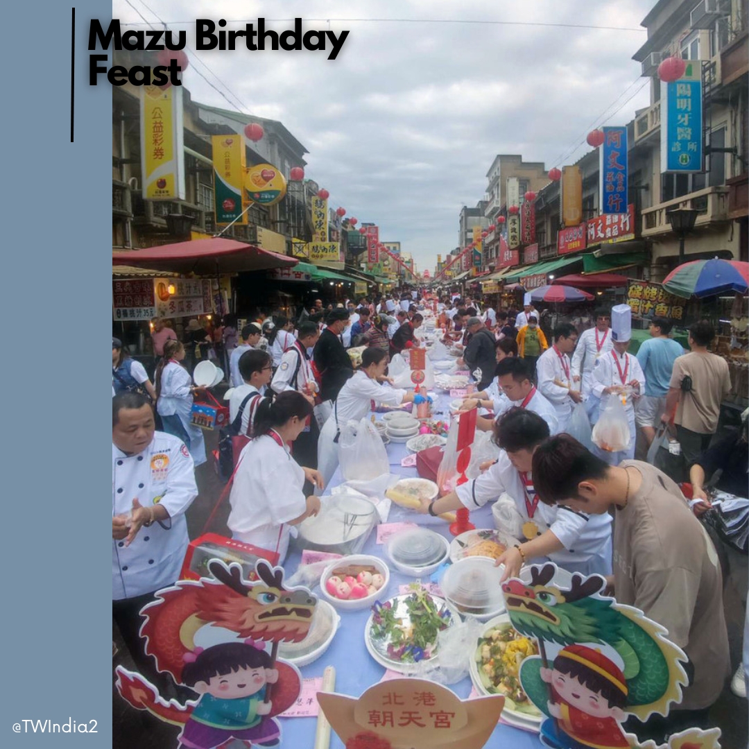 108 chefs unite to prepare a feast for Mazu's birthday in Yunlin County, Taiwan. Their kindness extends to 130 households in need. #CommunitySpirit #Taiwan #Feast #MazuBirthday Pic Courtesy: focustaiwan.tw/photos/2024050…