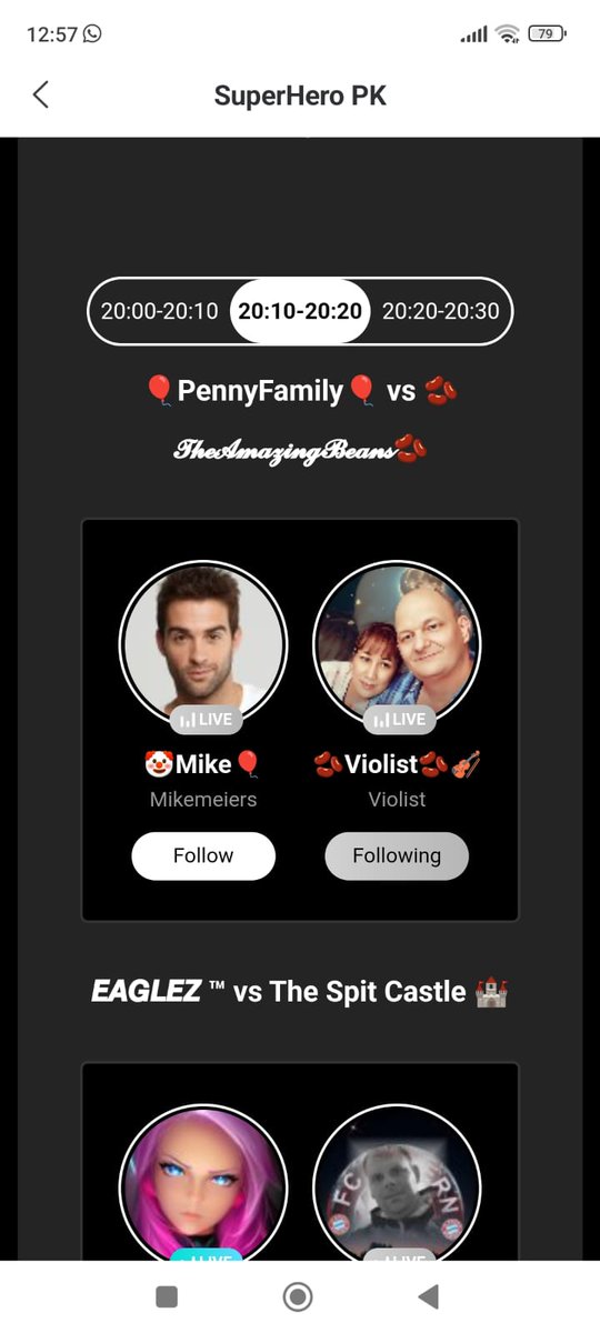 Leute ich würde mich freuen wenn ihr zu mein Bigo Event kommen würdet