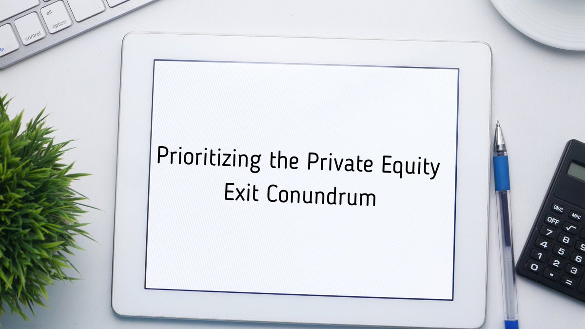 #AmiSight 5/3: Prioritizing the #PrivateEquity Exit Conundrum
bit.ly/3JKIJas