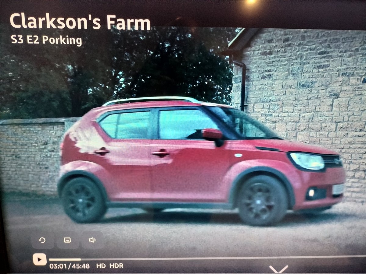Watching Clarkson's Farm on Prime - Season 3 - Episode 2 SUZUKI IGNIS 

Coolest car 🚗 makes it to Jeremy Clarksons Farm. 

#TopGear #ClarksonsFarm #ClarsksonsFarm3  #RichardHammond #JamesMay #Suzuki #Ignis #SuzukiIgnis  #TheGrandTour