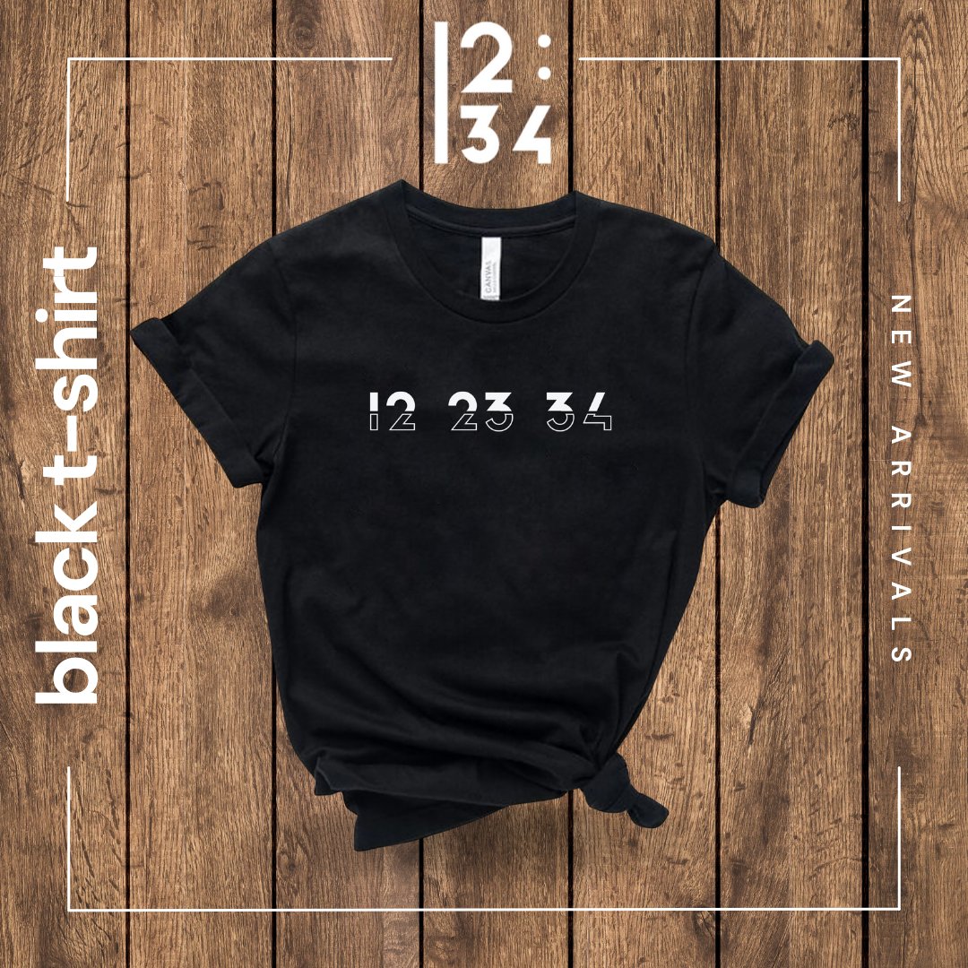 itstwelve34's tweet image. Embrace the essence of understated elegance with 12:34.

#NewArrivals #BlackTees #TimelessStyle #VersatileFashion #ElevateYourLook #FashionEssentials #SophisticatedStyle #EffortlessElegance #1234Fashion #WardrobeStaple