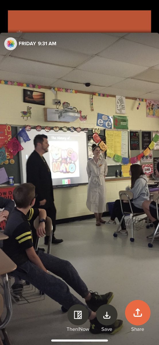 Although this was a few years ago now, I will post it each year because it truly was a highlight of my career! <a href="/PrincipalRVRHS/">Joe Martin</a>