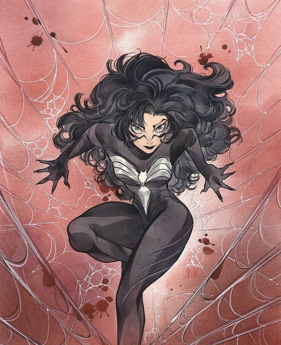 spiderwoman?? black suit?!