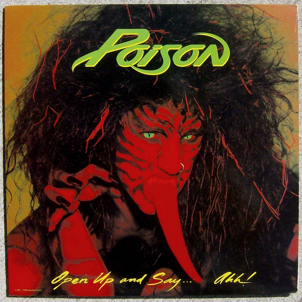 #OnThisDay in 1988, Poison released their 2nd album 'Open Up and Say....Ahh!'. Their best selling release, it peaked at #2 on the Billboard 200 and is certified 5x platinum in the US. 4 singles were issued including the #1 smash Every Rose Has It's Thorn #80smusic #ClassicRock