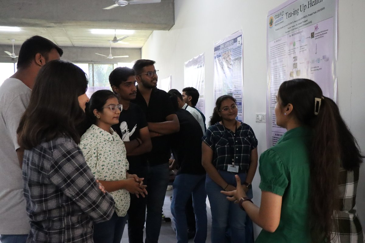 Our B.Sc. Biotechnology and Microbiology students (semesters 2 & 4) showcased applied concepts in metabolism, biomolecules, and Mammalian and Plant Physiology courses through a successful interdisciplinary poster exhibition! 

#ScienceExhibition #science