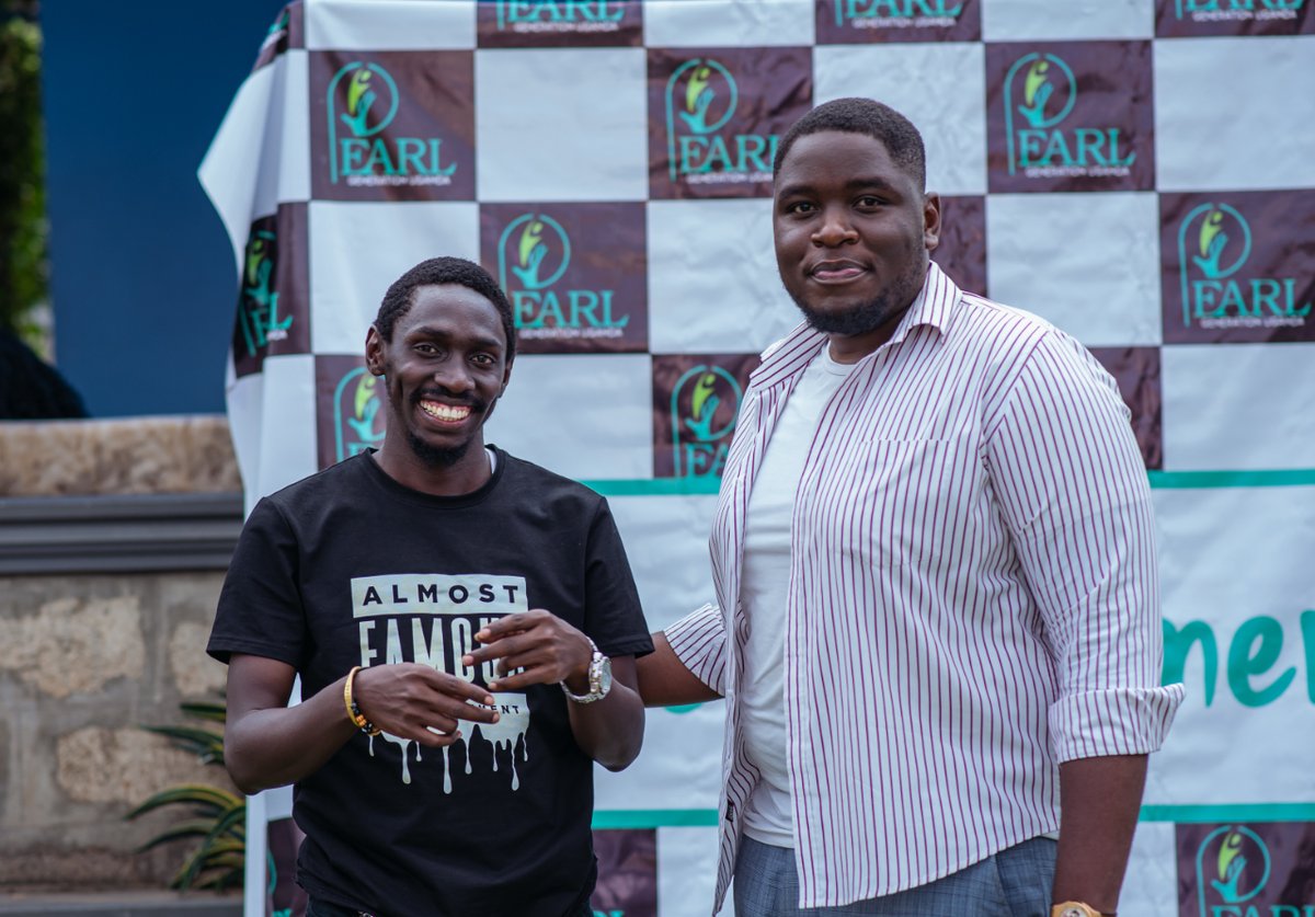 Our Team Leader busy shining next to a great fella on of the previous editions....💥 #TakeAMoment. | Edition 4 is happening tomorrow😊 | Tax is only 20k. Loctation: @GardensNajjera | @TheBrandFactory