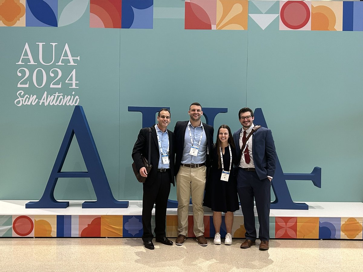 Great to finally meet our new interns in person at #AUA2024!