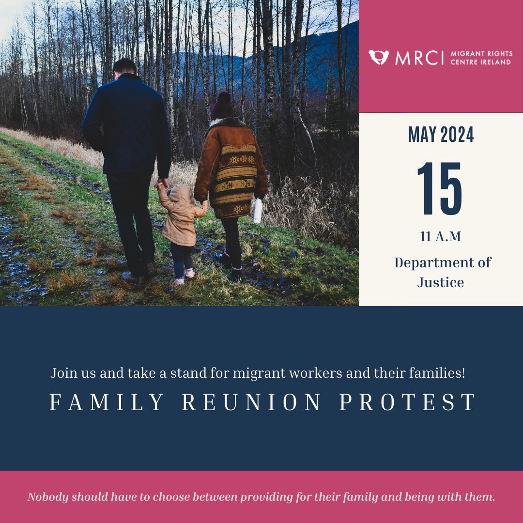 🔊We need YOUR support! 

Families are being torn apart by an unfair system. We need to demand change so that families can be together without delay.  
Register: rb.gy/db9y6o

#MigrantRights #FamiliesBelongTogether