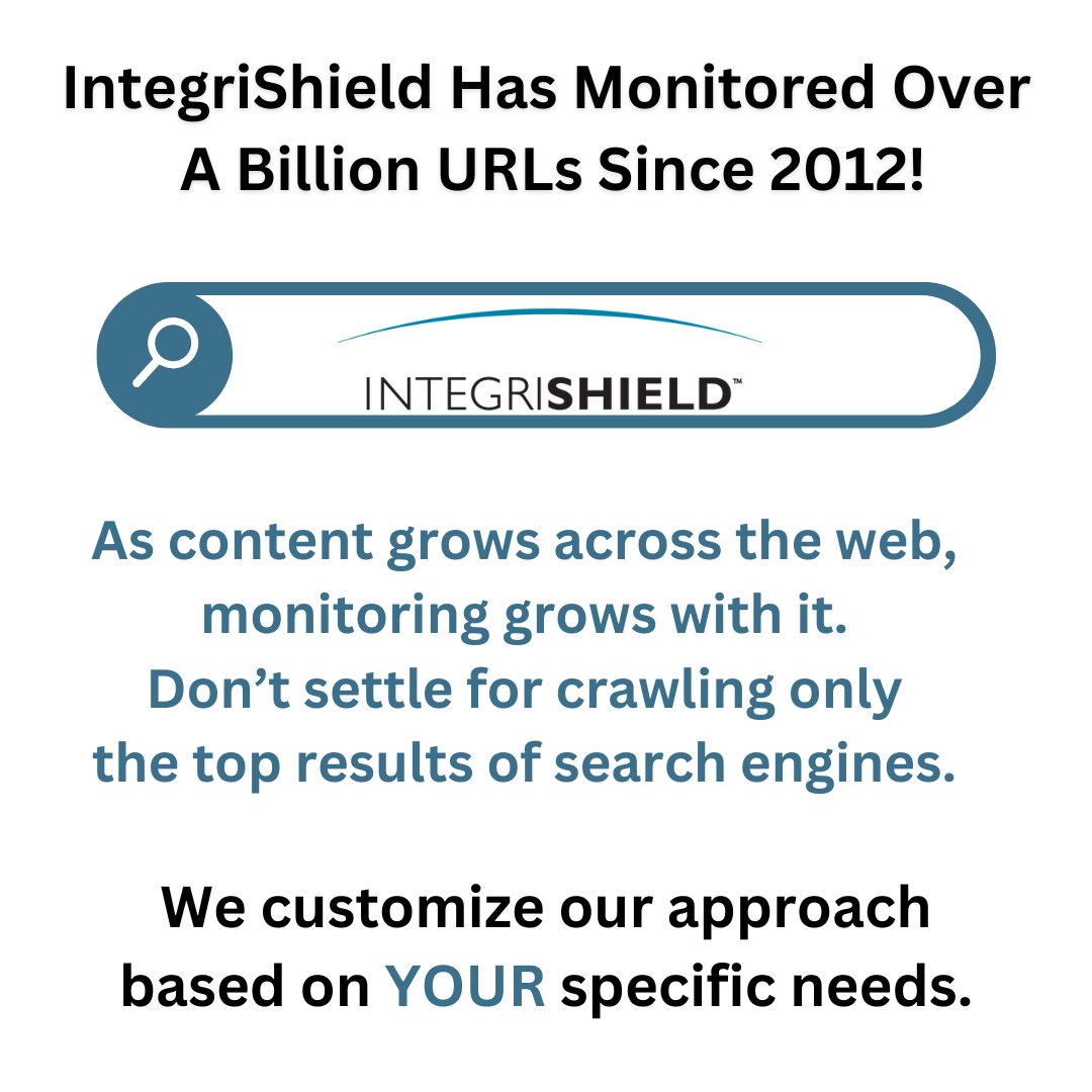 #IntegriShield #WeDoThat! #BrandProtection