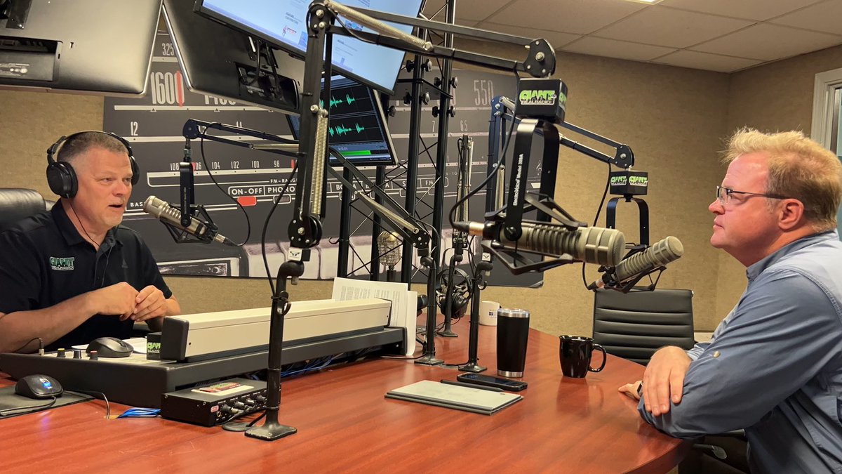 This morning, I was in Shelbyville on @GIANTfmnews with Johnny McCoy and talked about issues impacting voters. As a local and state representative, I learned the importance of relationships with people you agree and disagree with to find solutions to problems for everyone.