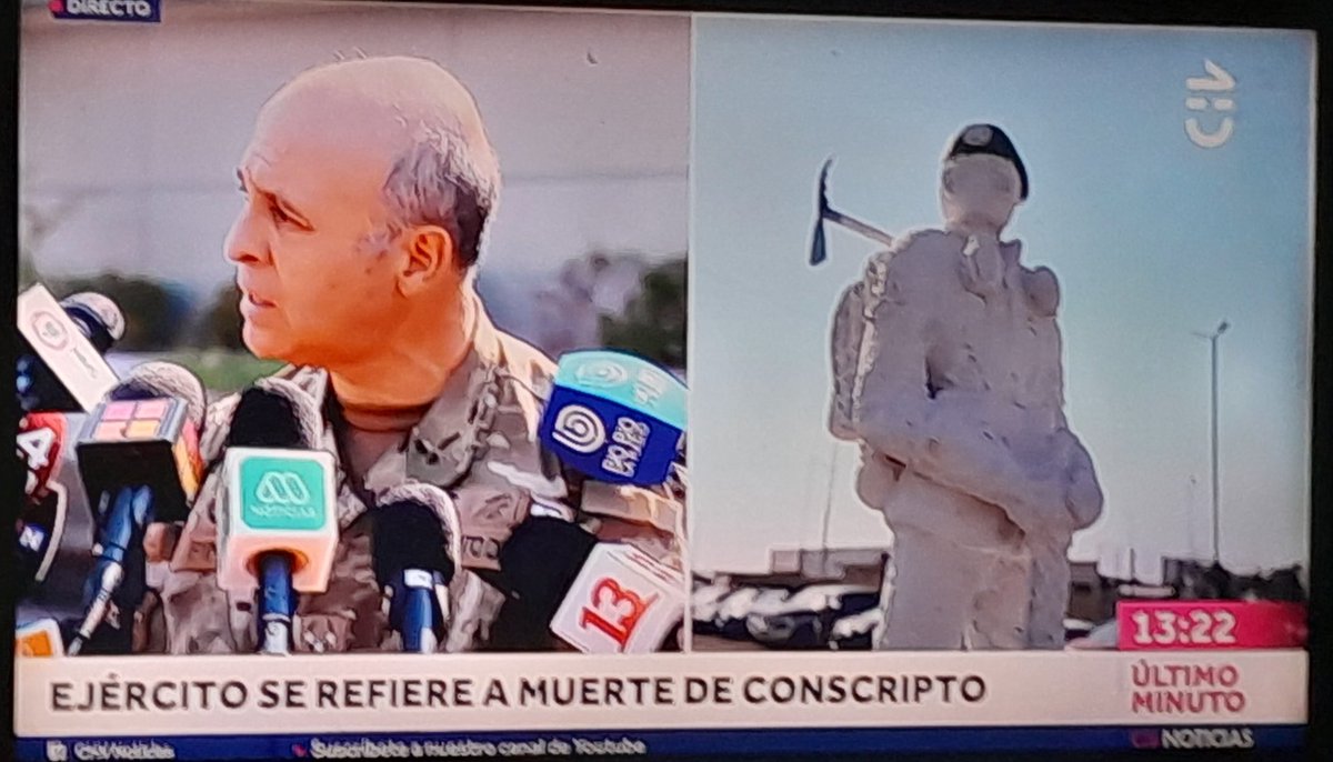 Ni la marioneta Pinocho se atrevió a mentir tanto como este milico dando declaraciones públicas...como se lavan las manos estos miserables.