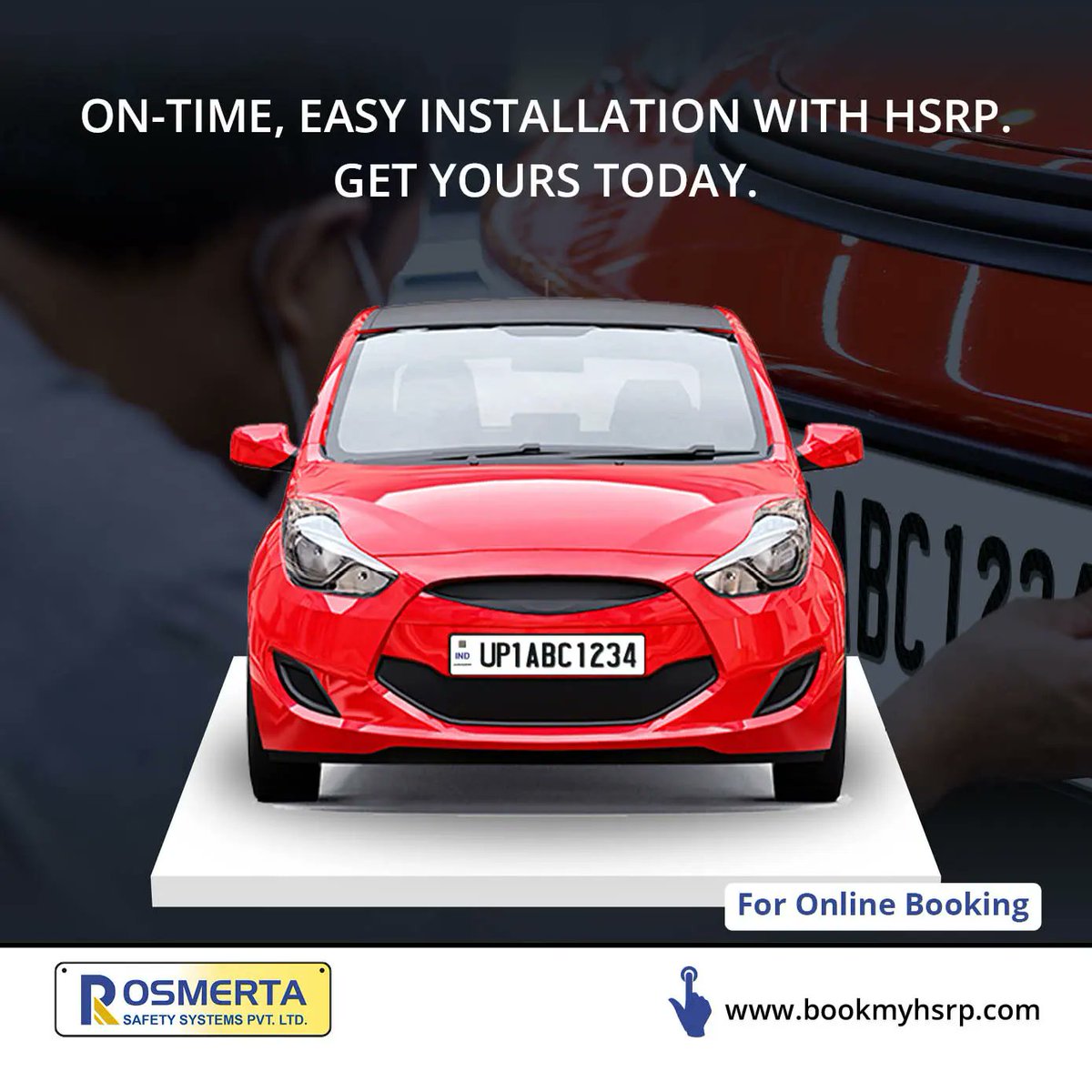 Ensuring safety on the roads starts with small steps. With the High Security Registration Plate, not only do you enhance security, but you also experience the timely and hassle-free installation. 

#highsecuritynumberplates #bookonline #bookmyhsrp #IndianGovt