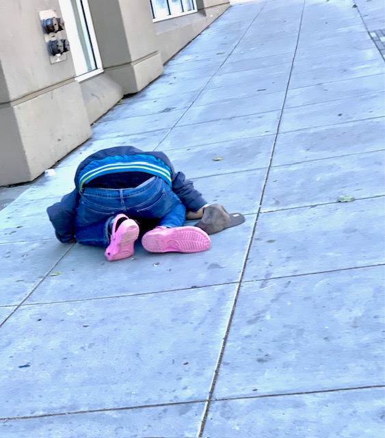 It's sick that our 'leaders' are ok with these people suffering on our streets.... oh wait, they actually give them money each month that supports their drug habit.

Can't make this stuff up.

#TotalSF #saveSF #ItsDrugsNotHomelessness in #SF