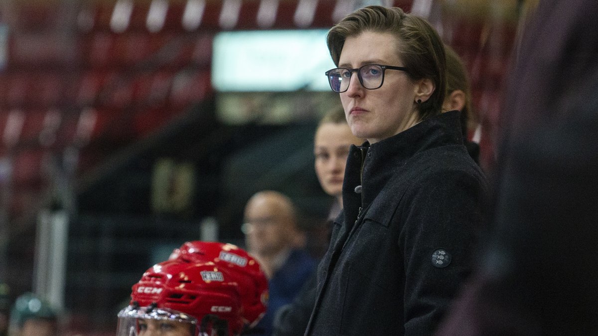WHKY: @Hilworth back on the job with @UNBWHockey after parental leave.

bit.ly/4a686y0

#goredsgo