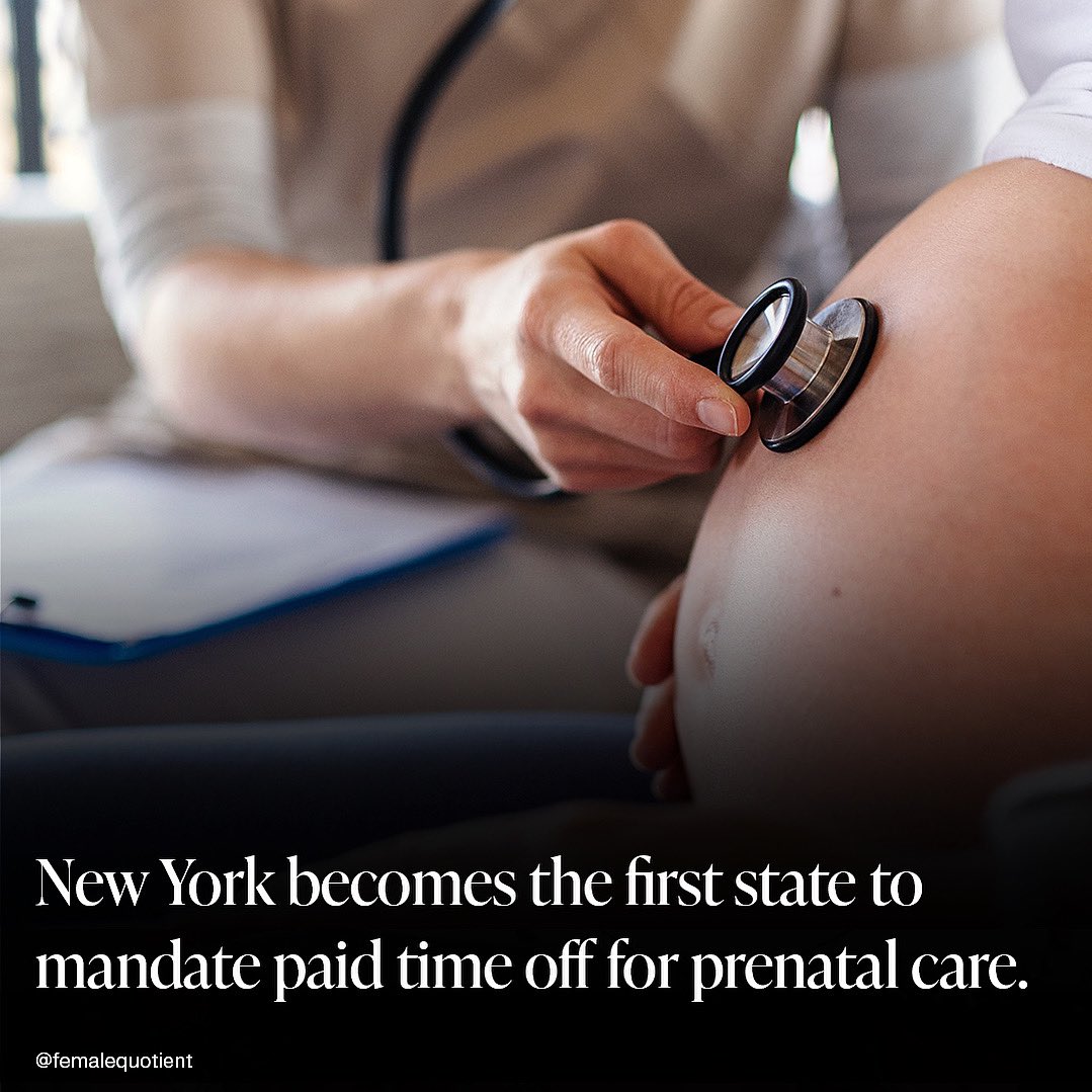 As an extension of the state’s paid #parentalleave, New York Governor Kathy Hochul announces 20 additional hours for pregnant women to use for #prenatal appointments. This provides equal quality care for mothers and babies, which can quite literally be life saving.