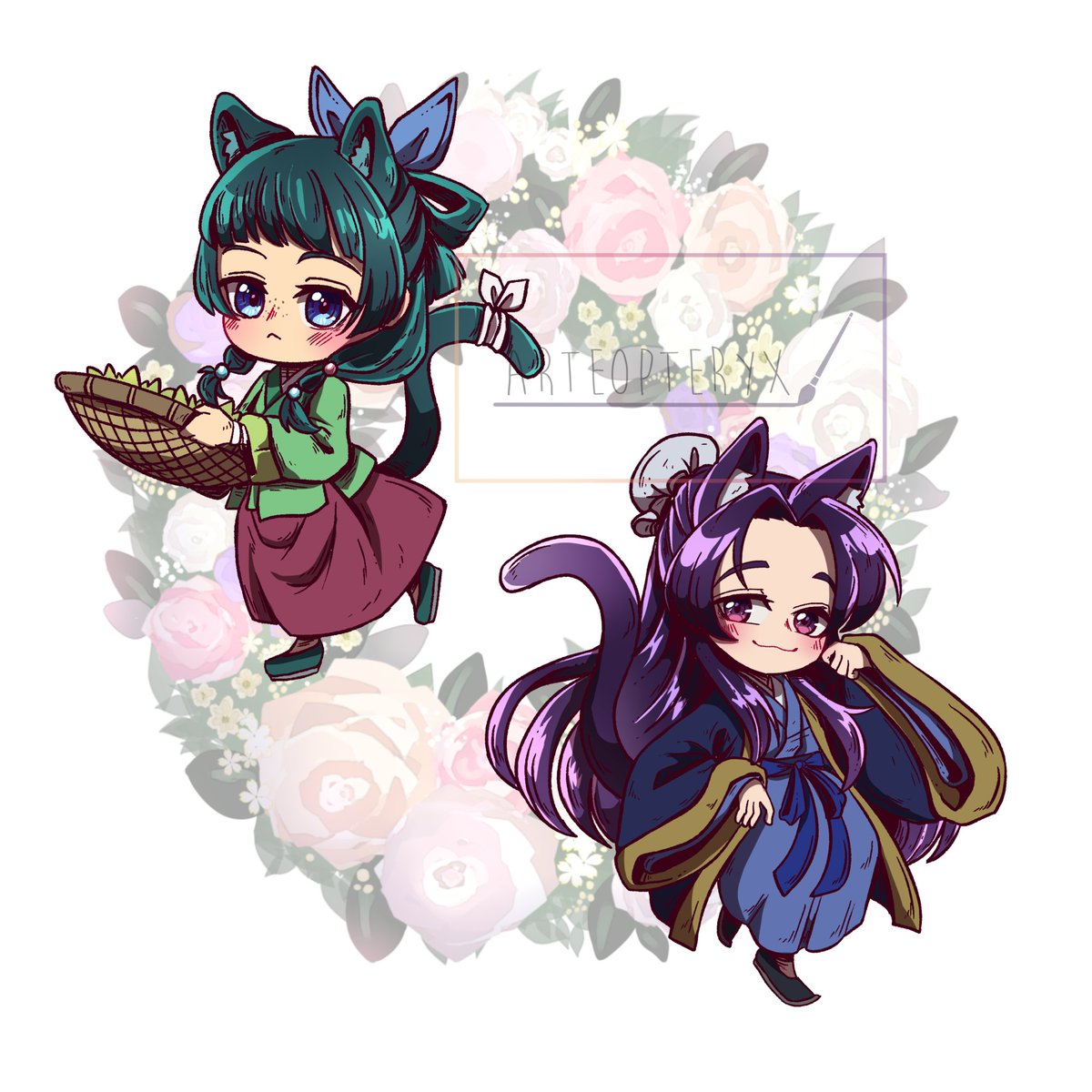 🍃🐱Now Available for Pre0rder!🐱🍃

#apothecarydiaries #kusuriyanohitorigoto 

Enamel Pins of Jinshi and MaoMao!

🔗 in following Tweet