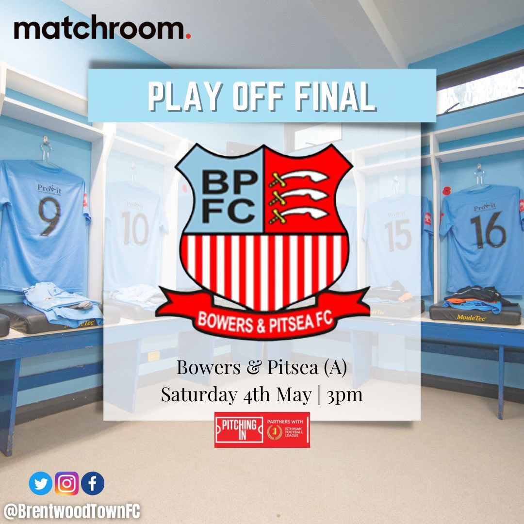 The clubhouse will be open from 11am tomorrow morning, to see everyone off on their journey. Reopening at 6pm following our play off final. 

Come and celebrate with us all! ⚽️🍾🏆