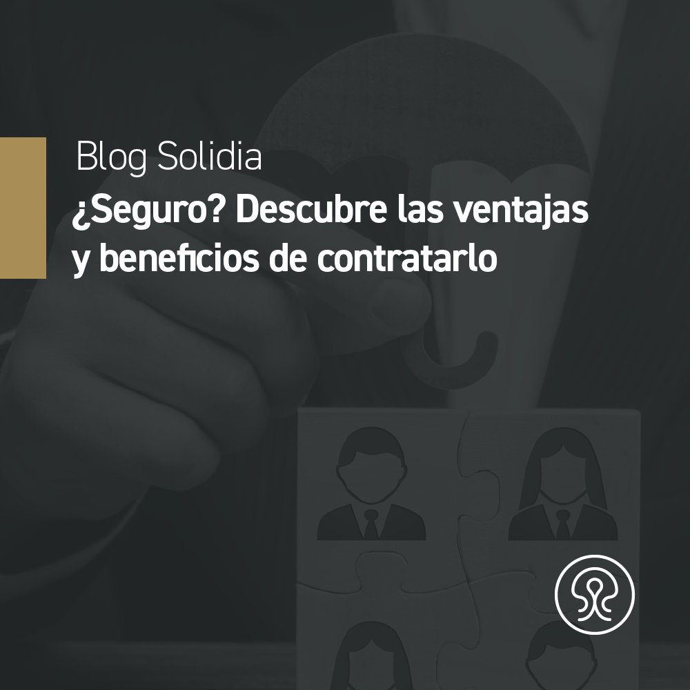 🤓☝️🛡️En este artículo, exploraremos las ventajas y beneficios de contar con un seguro, así como los diferentes tipos de seguros que existen en el mercado y cómo elegir el más adecuado a tus necesidades. >> bit.ly/4dosrBw

#solidia #éxitoempresarial #innovaciónfinanciera