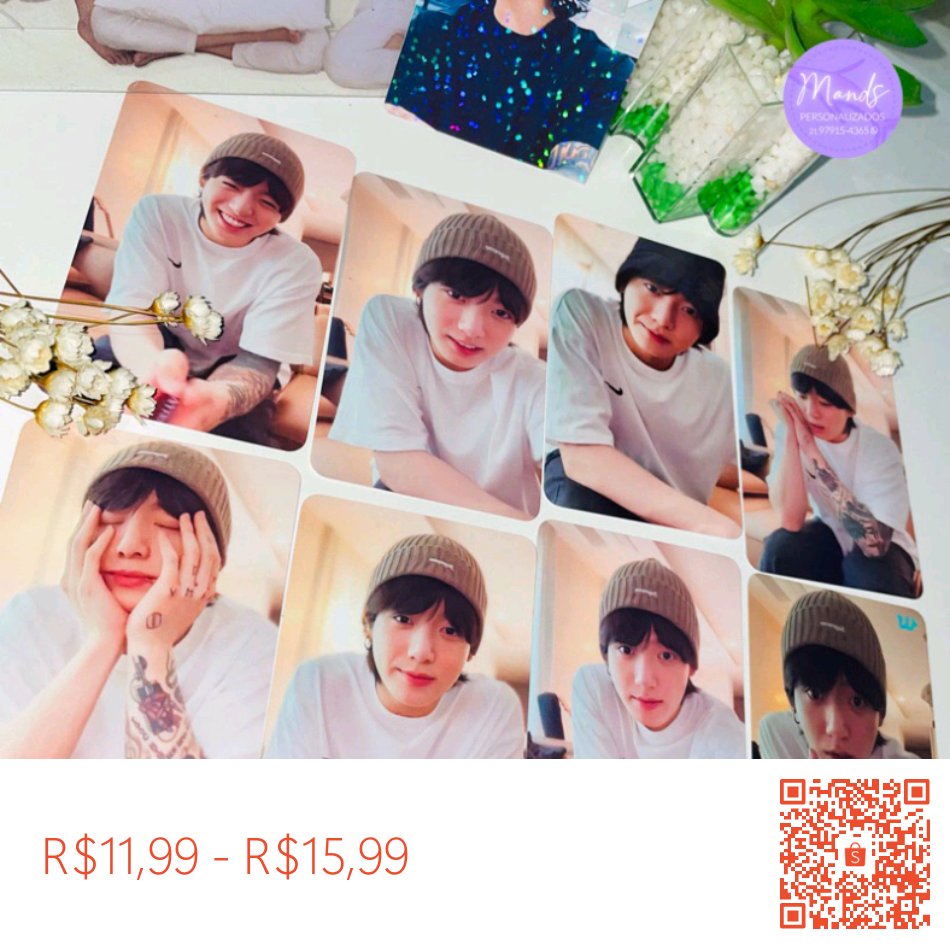 Confira 8 Photocards Jungkook Touquinha Live BTS por R$11,99 - R$15,99. Encontre na Shopee agora! #ShopeeBR