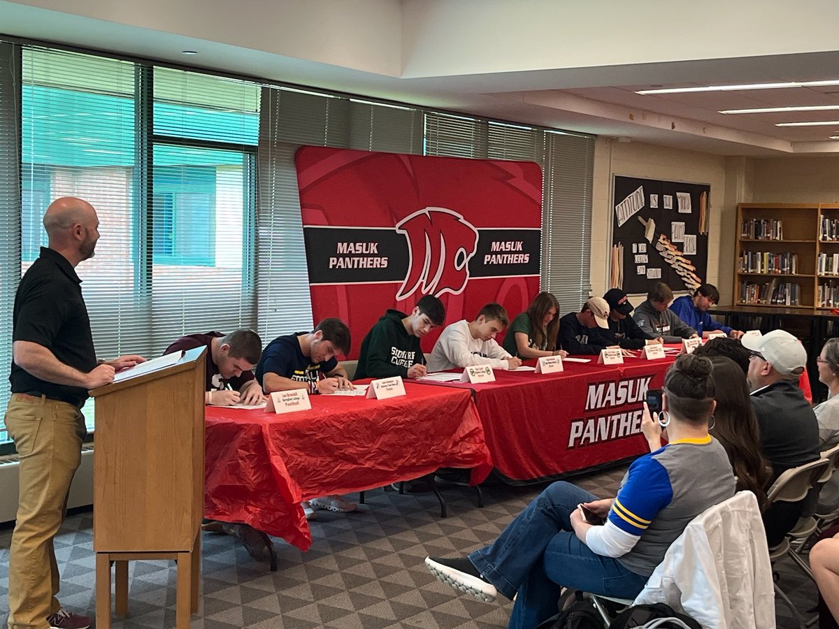 Congrats to our senior student athletes going on to play at the collegiate level!  #pantherpride