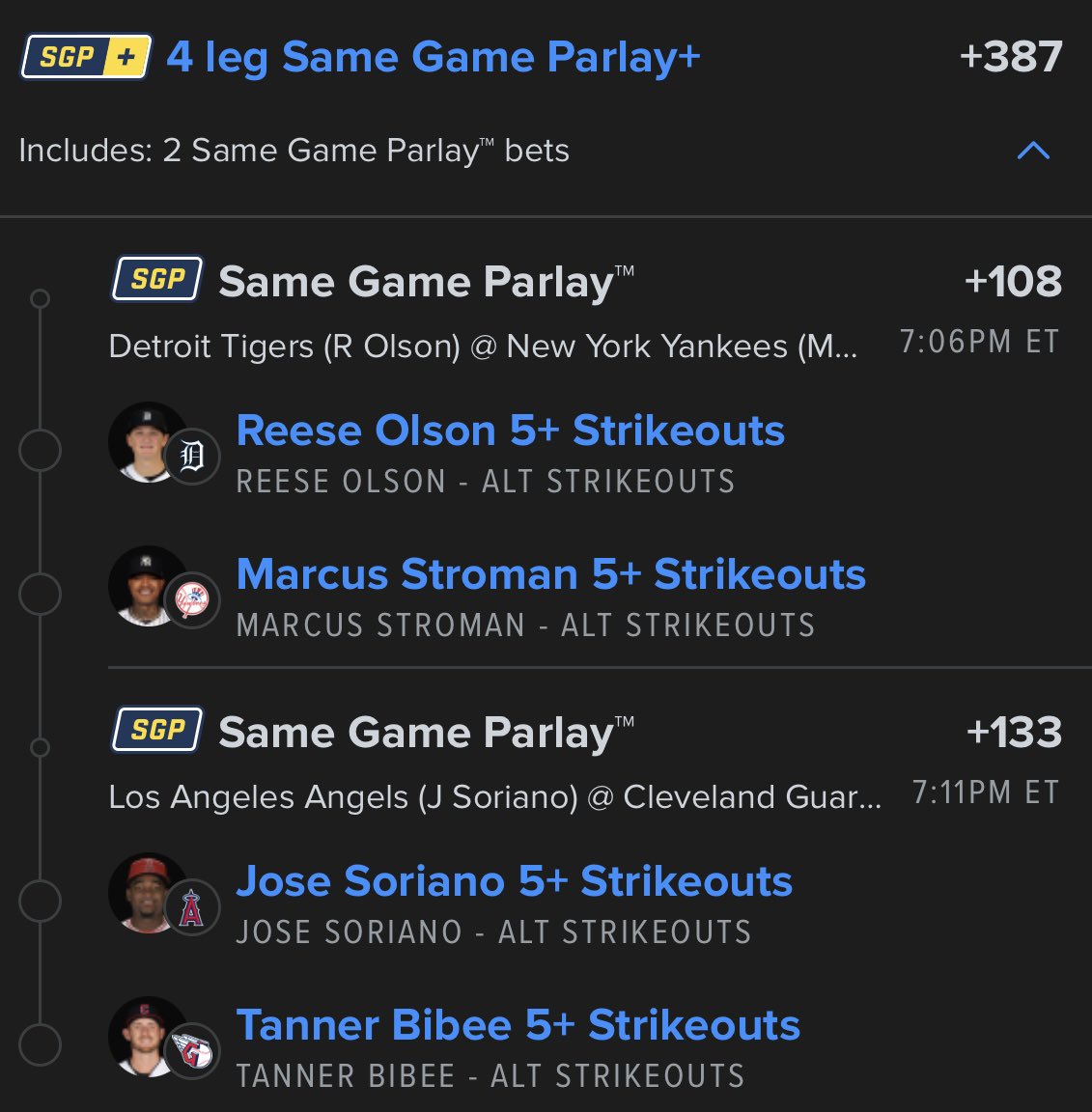 We’ll try some K parlays today 🤷🏼‍♂️ #lgm #Atobttr #tothecore #ringthebell #natitude #letsgobucs #youhavetoseeit #thisismycrew