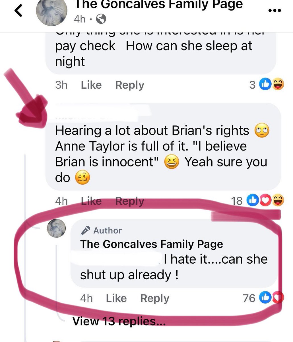 The G family… not caring if they have the right person in custody. Meanwhile all of their other kids are plastered all over socials. Ugh. 
Just makes me sad for them that they can’t even comprehend this may not be the right guy & they hate him so much! #BryanKohberger #Idaho4