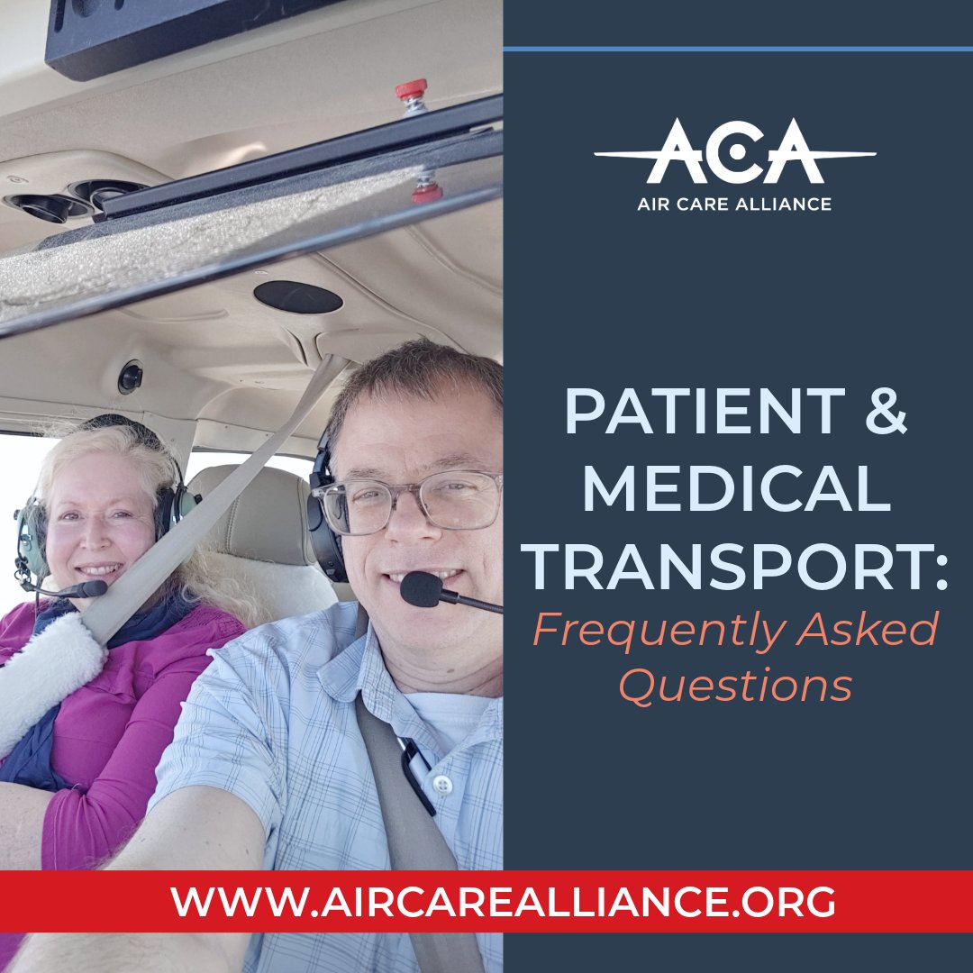 What is a Volunteer Pilot Organization? Who can they help? Where do they fly? How far? What about cost? Do I qualify? Can I fly more than once? Can someone fly with me? 

Get answers to these questions and more via our Patient & Medical Transport FAQ page: aircarealliance.org/patient-and-me…