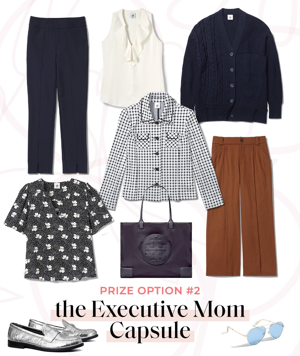 cabiclothing's tweet image. To celebrate Mother’s Day, we’re giving away a #cabiMomStyle Capsule of your choice, accessories included 👀 Swipe through to see all the fabulous prizes.

Here’s how to enter:
1️⃣ FOLLOW @cabiclothing on instagram
2️⃣ ENTER: cabiclothing.co/3UJRRm1