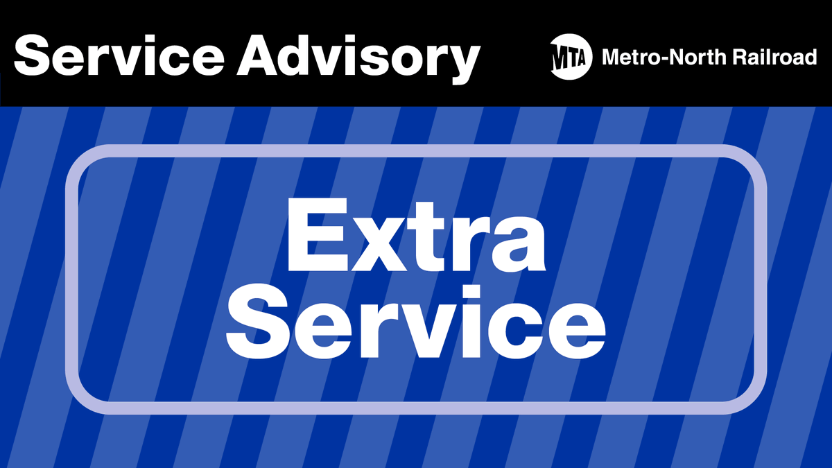 We are adding New Haven Line service this weekend as CTDOT continue their work restoring I-95 after Thursday’s tanker fire in Norwalk.

Some existing trains will have more cars and we’ve added two westbound AM trips and two eastbound PM trips. Plan your trip on TrainTime app.