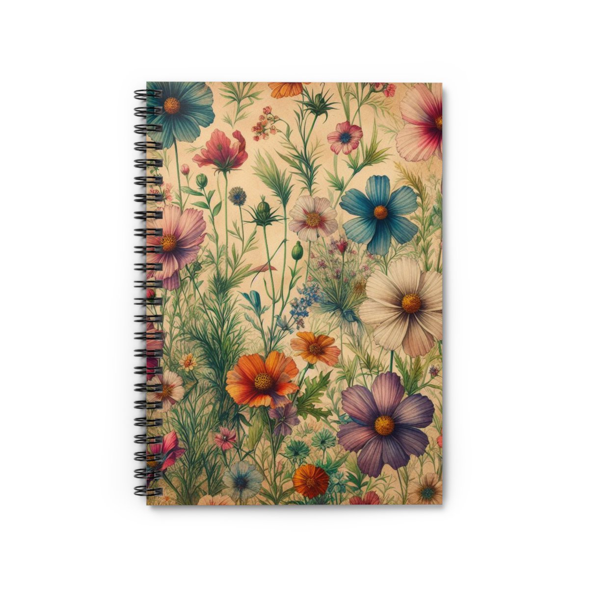 Floral Vintage Paper Aesthetic Spiral Notebook.  Shopping lists, school notes or poems - 118 page spiral notebook with ruled line paper is a perfect companion in everyday life.  #journal #Notebook #spiralnotebook  #vintagestyle #vintage 
thistlemouse.co.uk/products/flora…