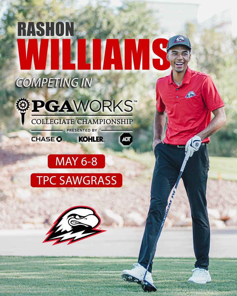 A huge CONGRATS to Rashon who is set to compete in the 2024 PGA Works Collegiate Championship next week!

“I’m so excited to play because I rarely get a chance to play against minorities like myself.” - Rashon Williams

#TBirdNation ⚡️ #RaiseTheHammer