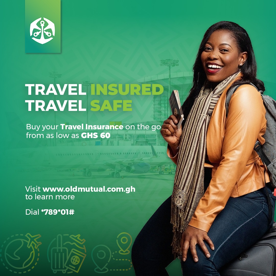Planning a weekend trip? Your adventure should be filled with wonder, no worries. Secure your journey with Old Mutual travel insurance and travel with peace of mind. Visit cutt.ly/0eq7djVX to get covered! #travelinsurance #travelsafe #weekendtravel #OldMutualGhana