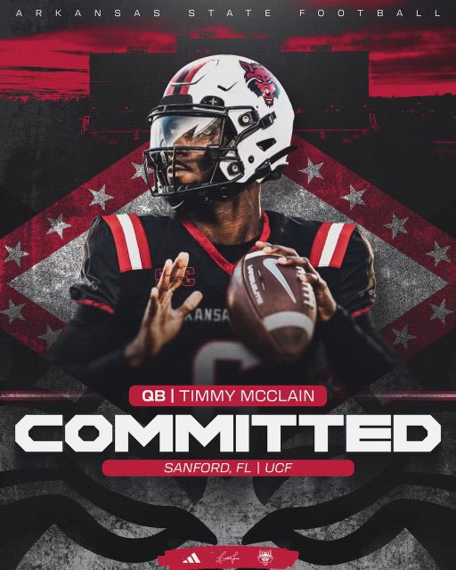 Coming for it all 💯 <a href="/AStateFB/">Arkansas State Football</a>