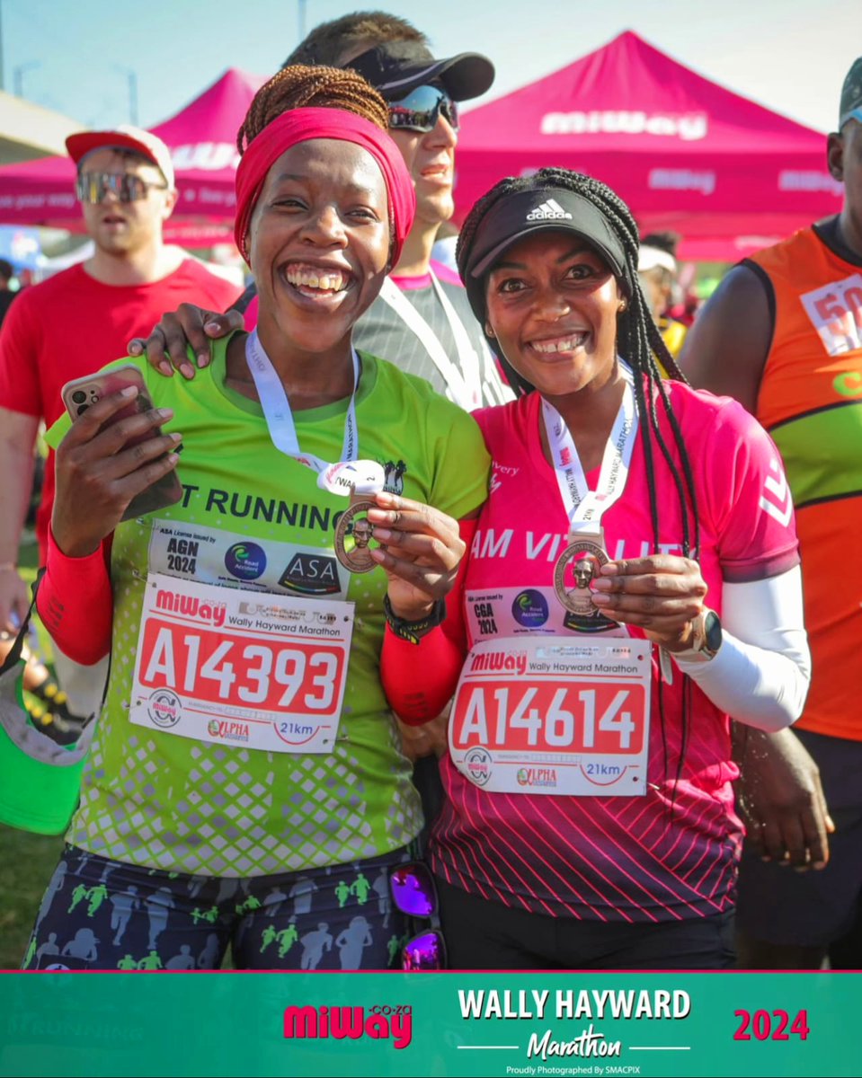 Official race day pictures 🥰❤

Praying for no extra kilometers next year! 😅

#FetchYourBody2024 #TrapnLos
#RunningWithSoleAC #IChoose2BActive #IPaintedMyRun #LoveMyVitality
#VitalityActiveRewards