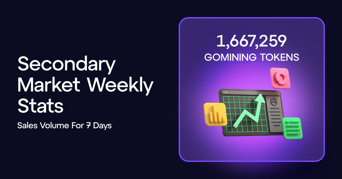 📊 GoMining Secondary Market Recap! 💰 1,667,259 $GOMINING tokens: Last 7 Days Sales Volume Top Sales Highlights: 💎 MINEBOX 21663: Achieved a stellar rate of $268.16/1 TH 💎 The Greedy Machines #1188: Traded at $252.82/1 TH 💎 The Greedy Machines #7825: Commanded $168.67/1 TH…