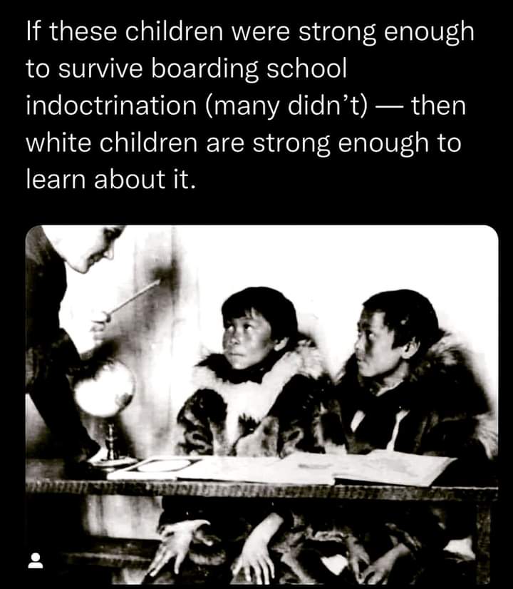 We are Inuit. We must demand respect and freedom from colonial oppression