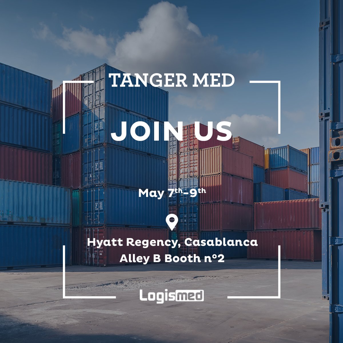 #TangerMed will be attending @Logismed, the event that brings together the logistics community and all actors within this highly dynamic and growth-generating sector. This edition’s theme will delve into the theme: “What logistics strategies in response to economic, geopolitical,…