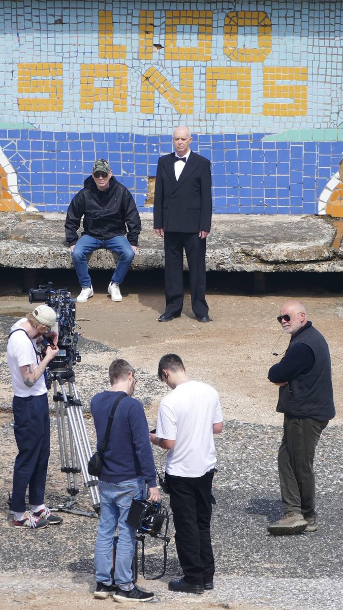 👀 We spotted the legendary Pet Shops Boys filming on Margate Beach this week. Looking forward to seeing what it’s for!