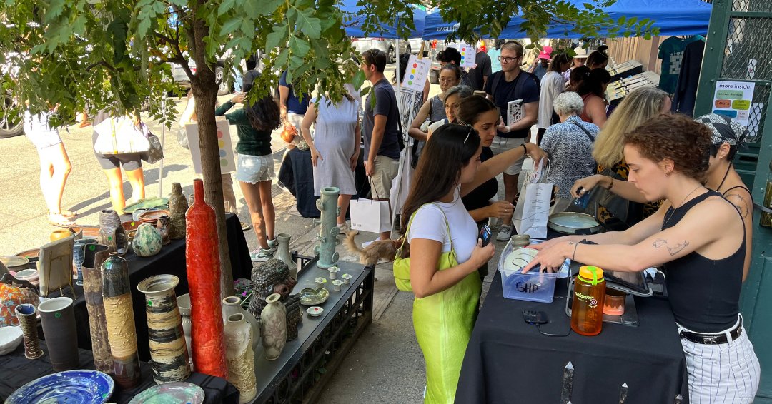 Discover unique handcrafted ceramic art at our Spring Sidewalk Sale! Ideal for Mother’s Day or sprucing up your space. Explore wheel-thrown stoneware, captivating ceramic sculptures, and more! All sales support GHP. Join us on Sunday, May 5, 11 a.m. - 4 p.m. Don’t miss out!