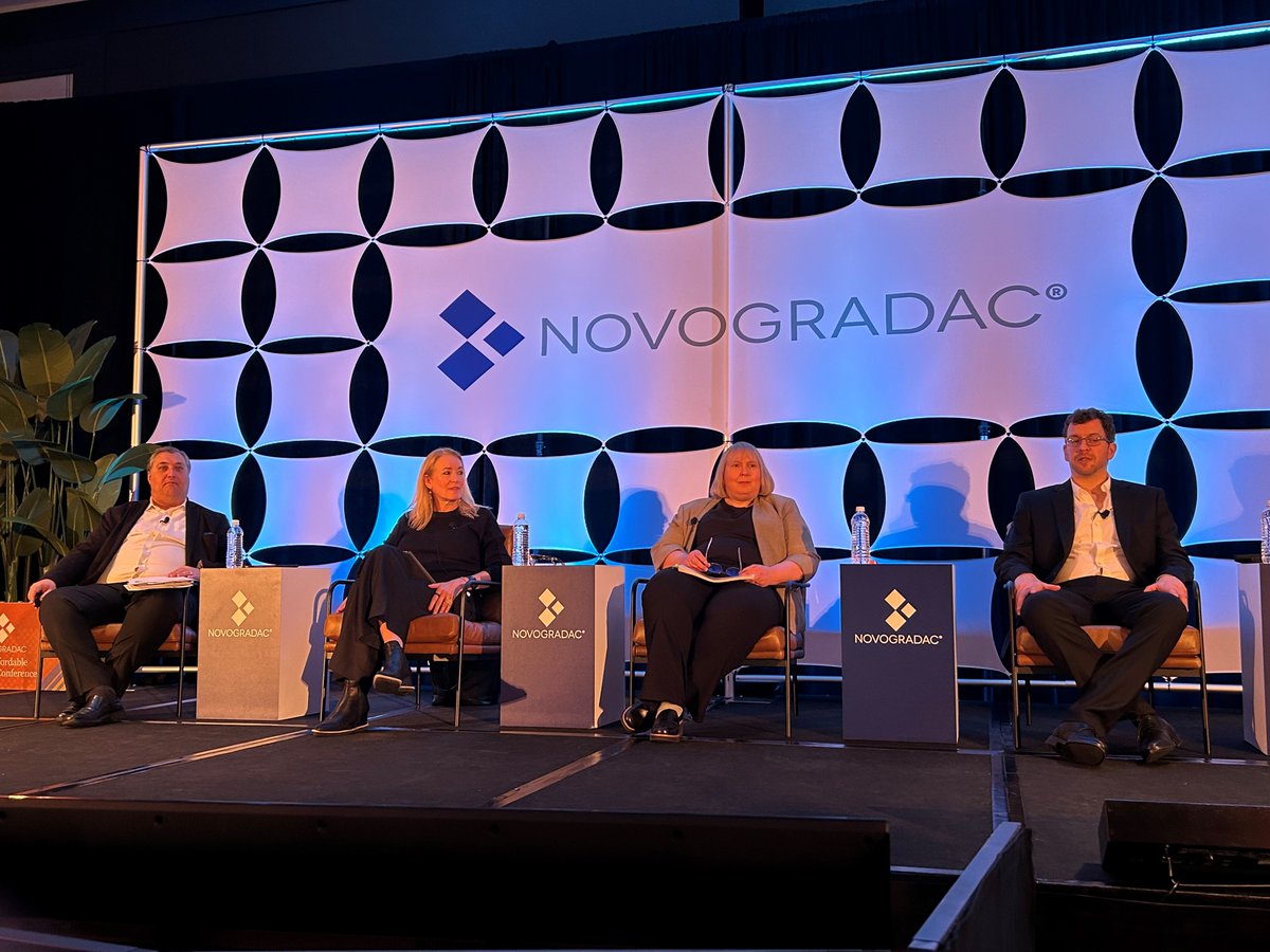 Day two of #NovocoLIHTC in San Francisco kicks off with a panel on LIHTC and the IRA. Josh Earn of @NatlHsingTrust provides an overview of the Greenhouse Gas Reduction Fund, providing an overview of the program as well as the potential impact of the recent awardees.