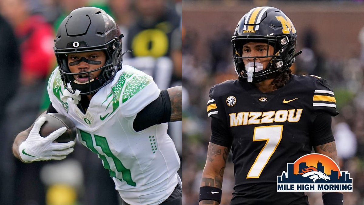 Bang for our buck. 😤 WR Troy Franklin, CB Kris Abrams-Draine tabbed among 2024 NFL Draft's top value selections by @espn, @TheAthleticDEN » bit.ly/3UonQqA